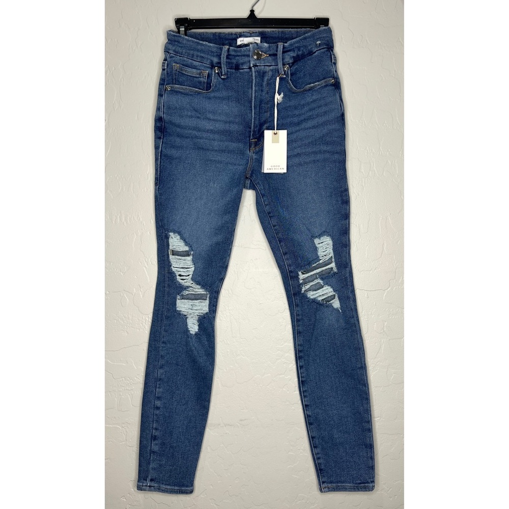 NEW Good American Good Legs Crop Jeans